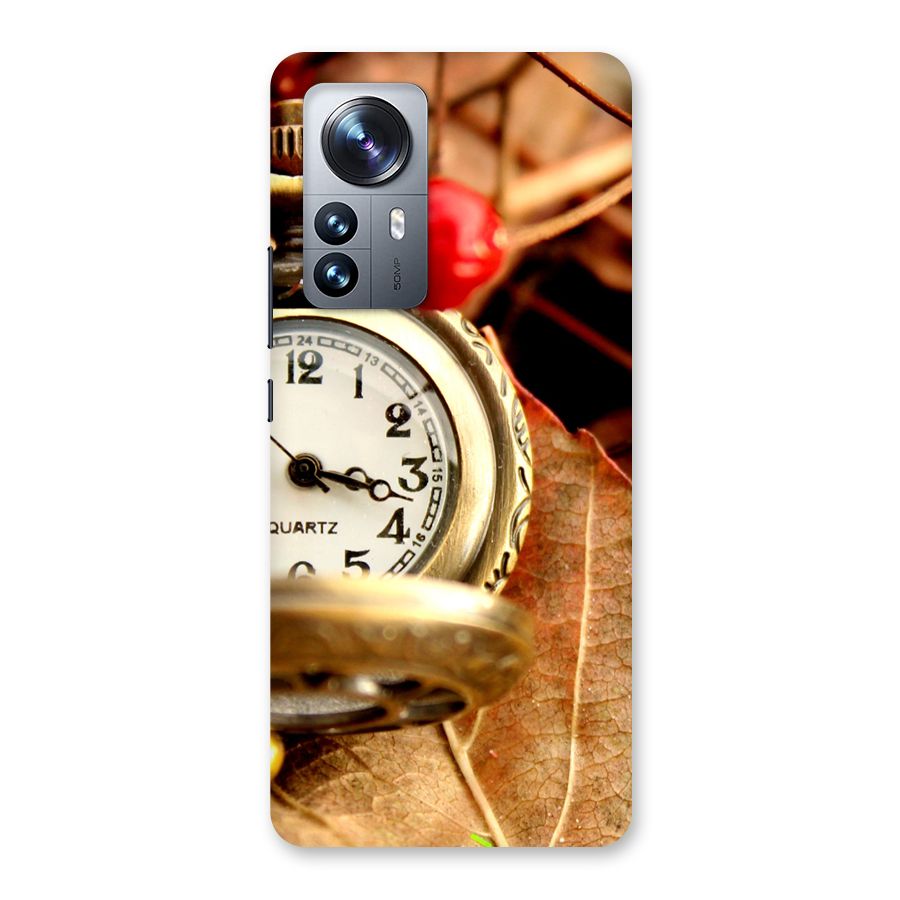 Clock And Cherry Back Case for Xiaomi 12 Pro