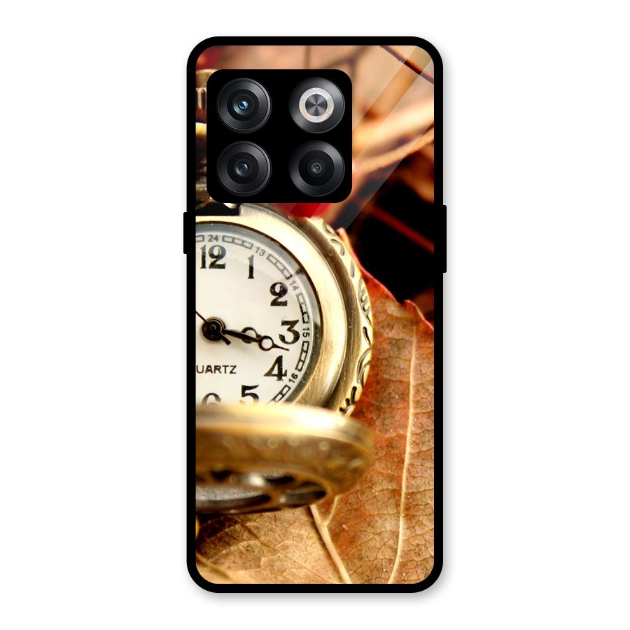 Clock And Cherry Glass Back Case for OnePlus 10T