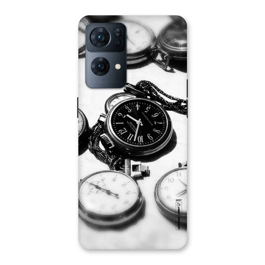 Clock Collection Back Case for Oppo Reno7 Pro 5G