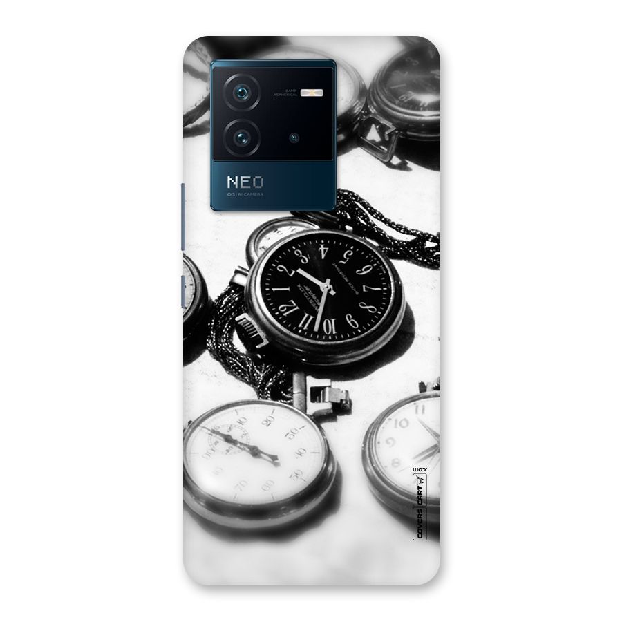 Clock Collection Back Case for Vivo iQOO Neo 6 5G