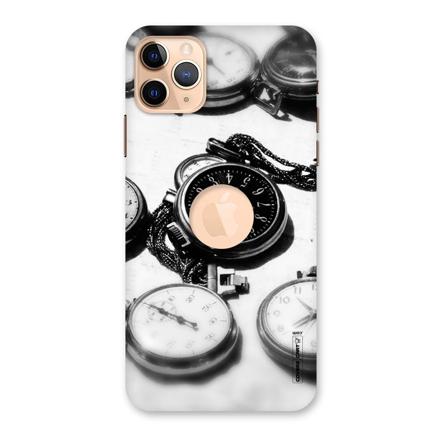 Clock Collection Back Case for iPhone 11 Pro Max Logo Cut