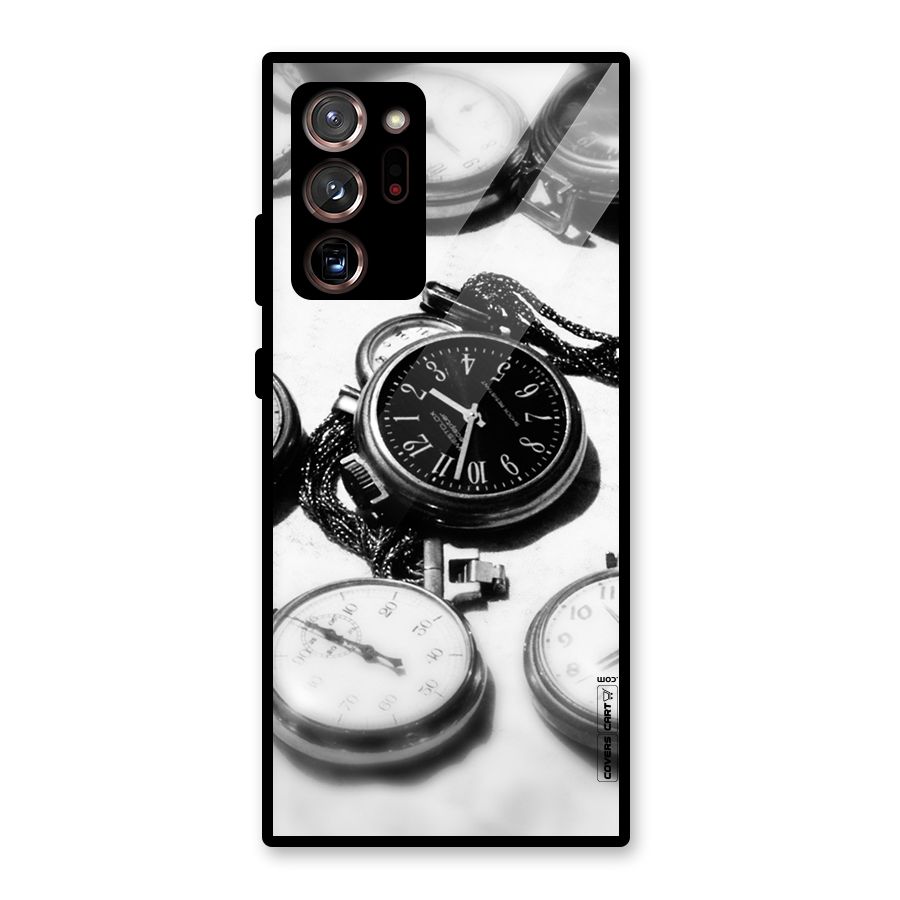 Clock Collection Glass Back Case for Galaxy Note 20 Ultra 5G