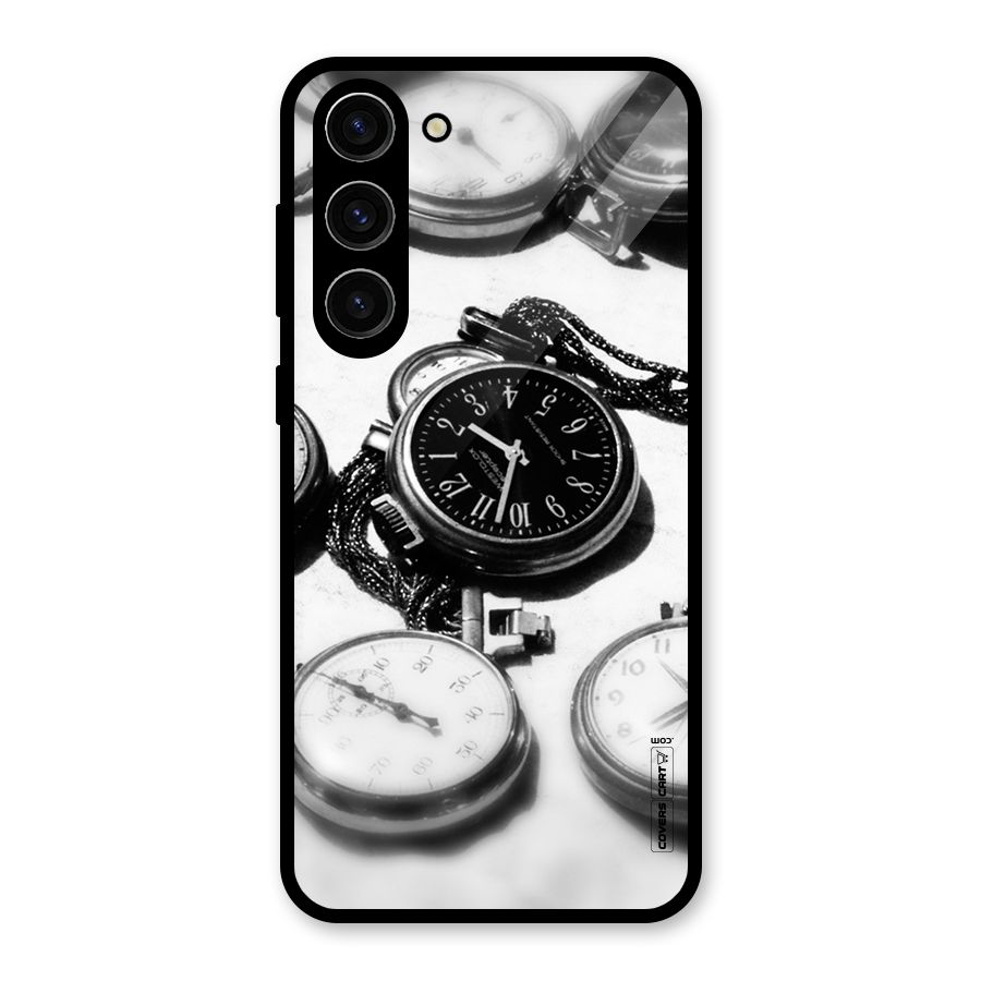 Clock Collection Glass Back Case for Galaxy S23 Plus