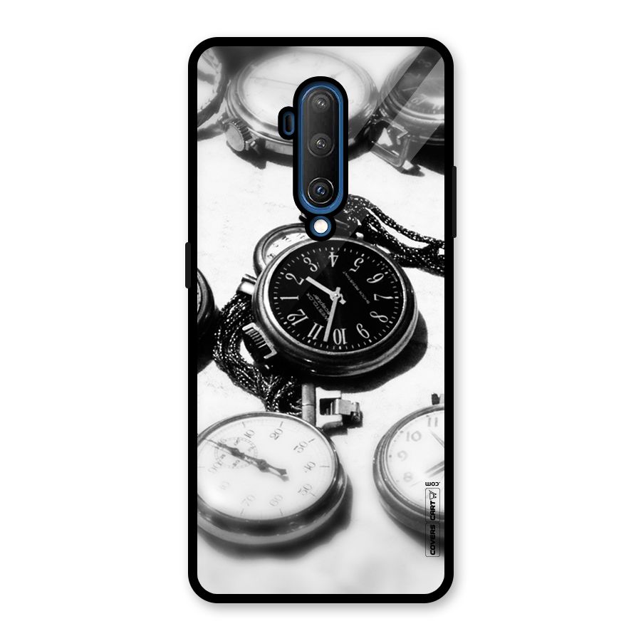 Clock Collection Glass Back Case for OnePlus 7T Pro