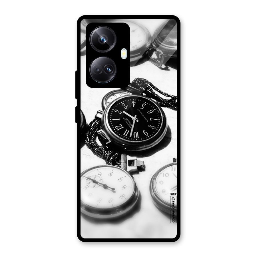 Clock Collection Glass Back Case for Realme 10 Pro Plus