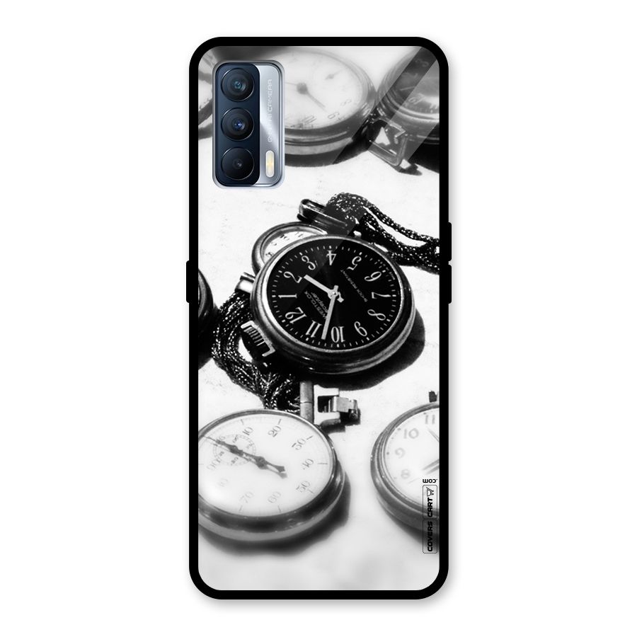 Clock Collection Glass Back Case for Realme X7