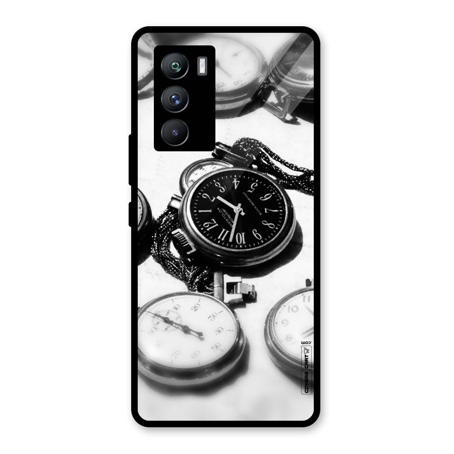 Clock Collection Glass Back Case for Vivo iQOO 9 SE