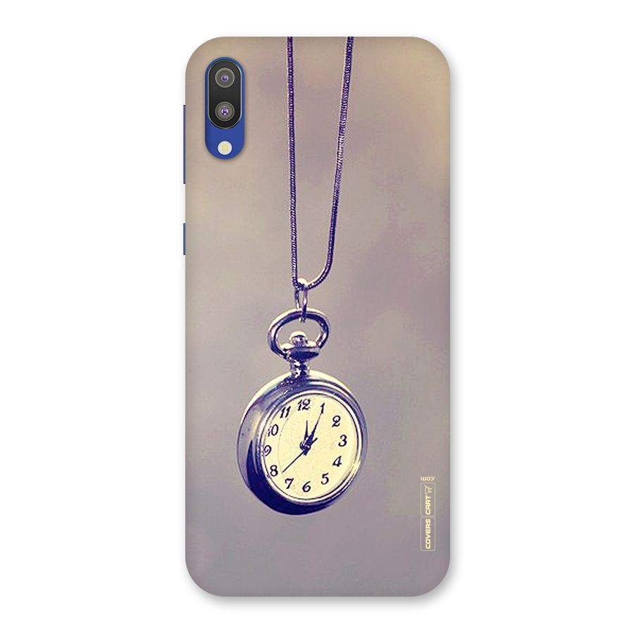 Clock Locket Back Case for Galaxy M10