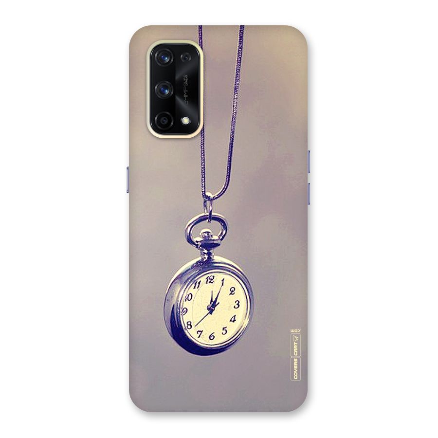 Clock Locket Glass Back Case for Realme X7 Pro