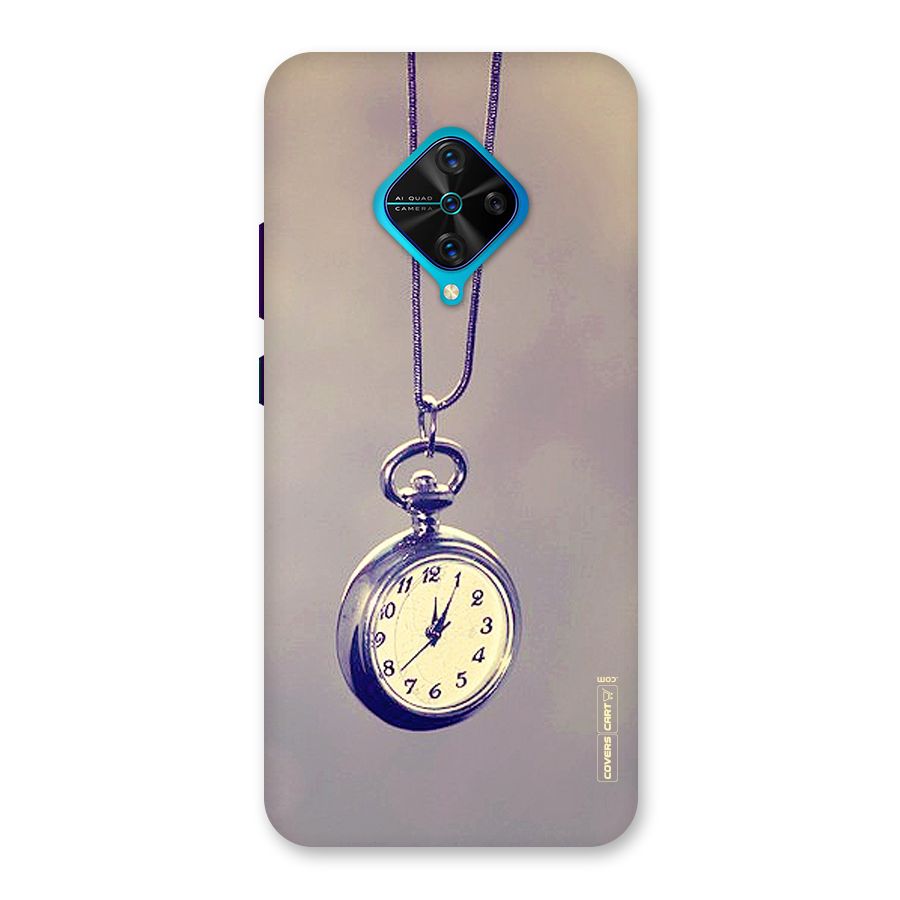 Clock Locket Back Case for Vivo S1 Pro