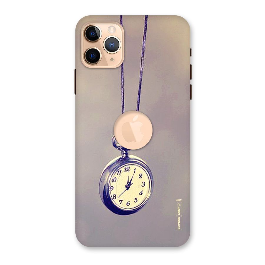 Clock Locket Back Case for iPhone 11 Pro Max Logo Cut