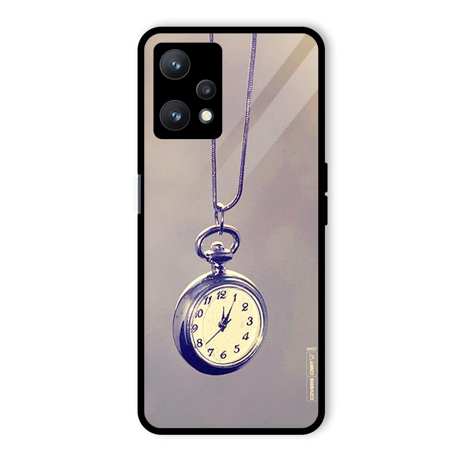 Clock Locket Glass Back Case for Realme 9 Pro 5G
