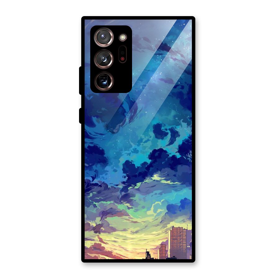 Cloud Art Glass Back Case for Galaxy Note 20 Ultra 5G