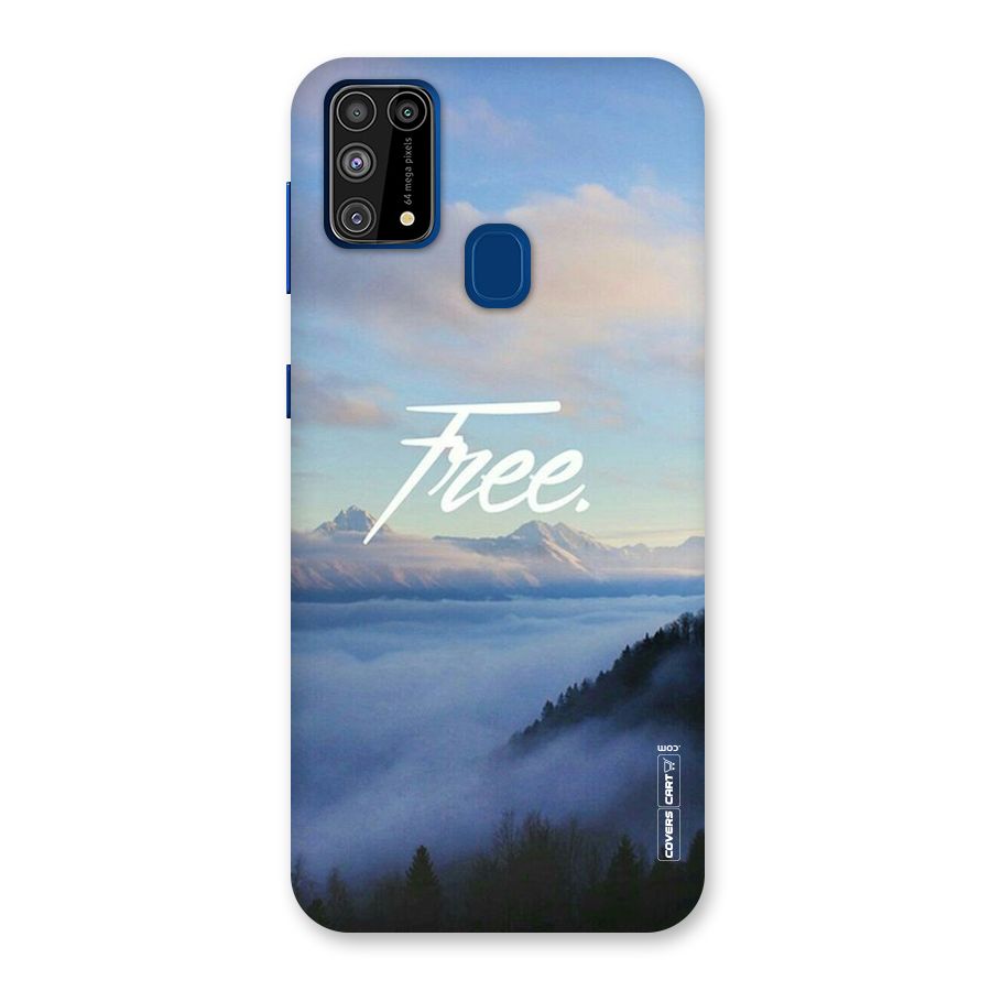 Cloudy Free Back Case for Galaxy M31