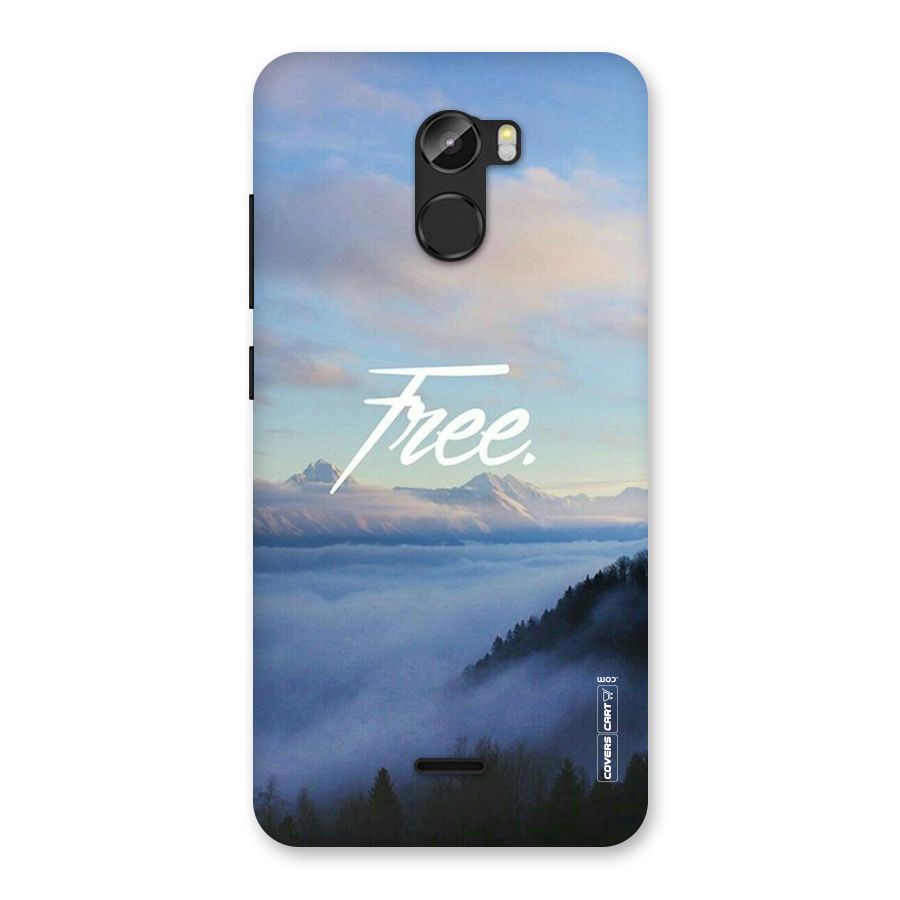 Cloudy Free Back Case for Gionee X1