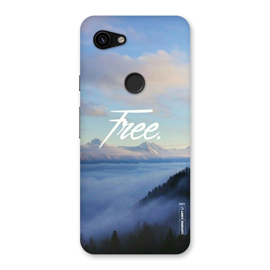 Cloudy Free Back Case for Google Pixel 3a