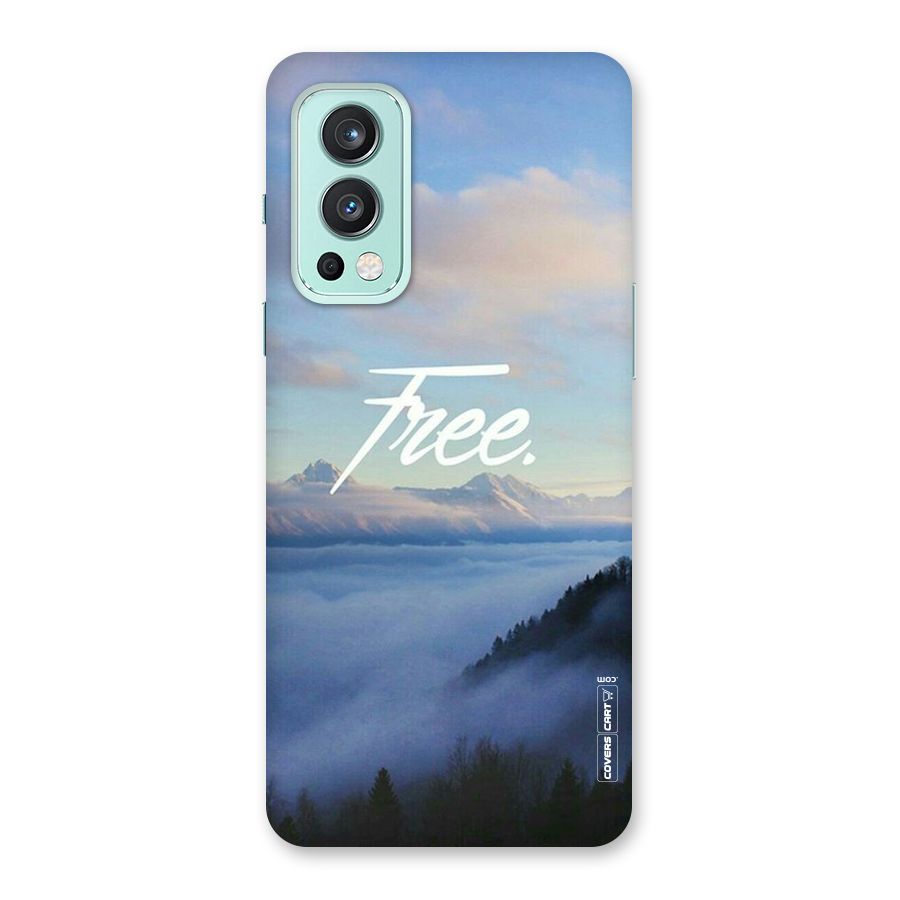 Cloudy Free Back Case for OnePlus Nord 2 5G