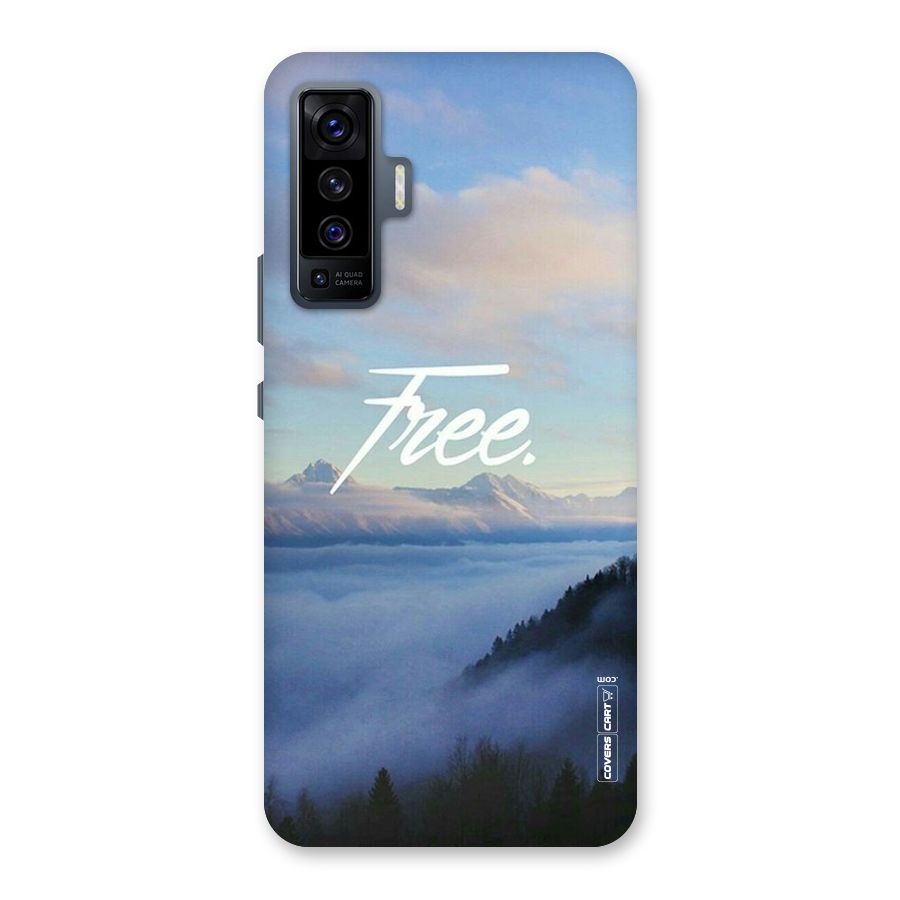Cloudy Free Back Case for Vivo X50