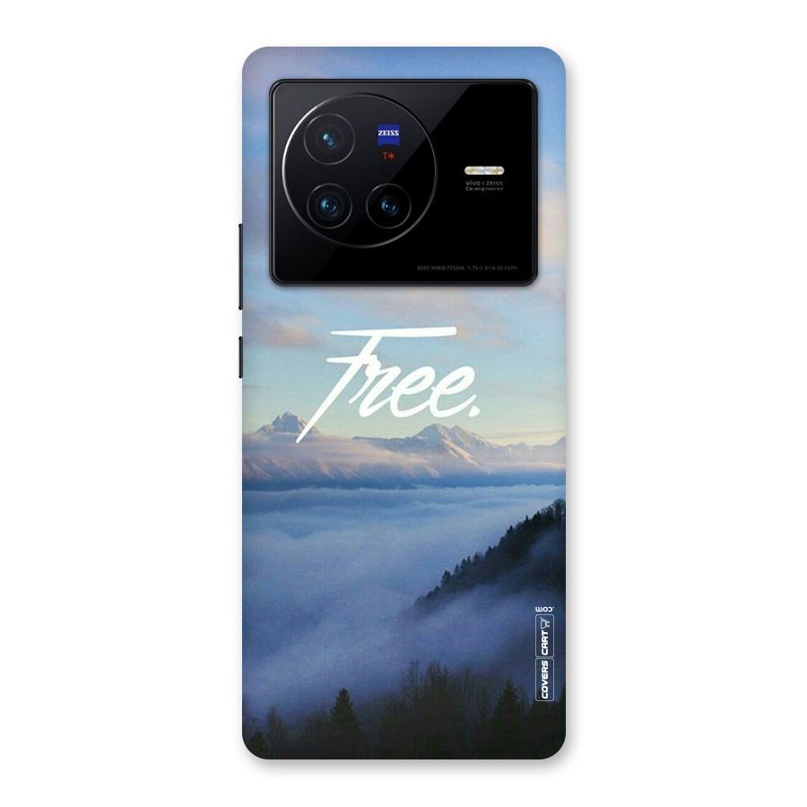 Cloudy Free Back Case for Vivo X80