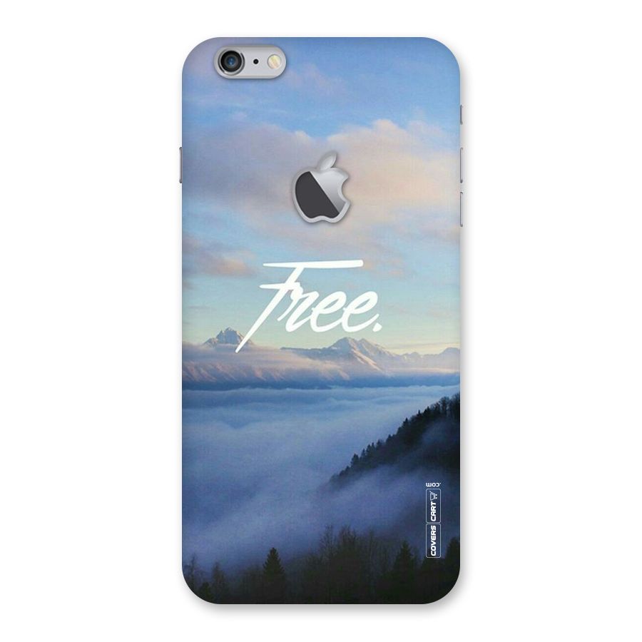 Cloudy Free Back Case for iPhone 6 Plus 6S Plus Logo Cut