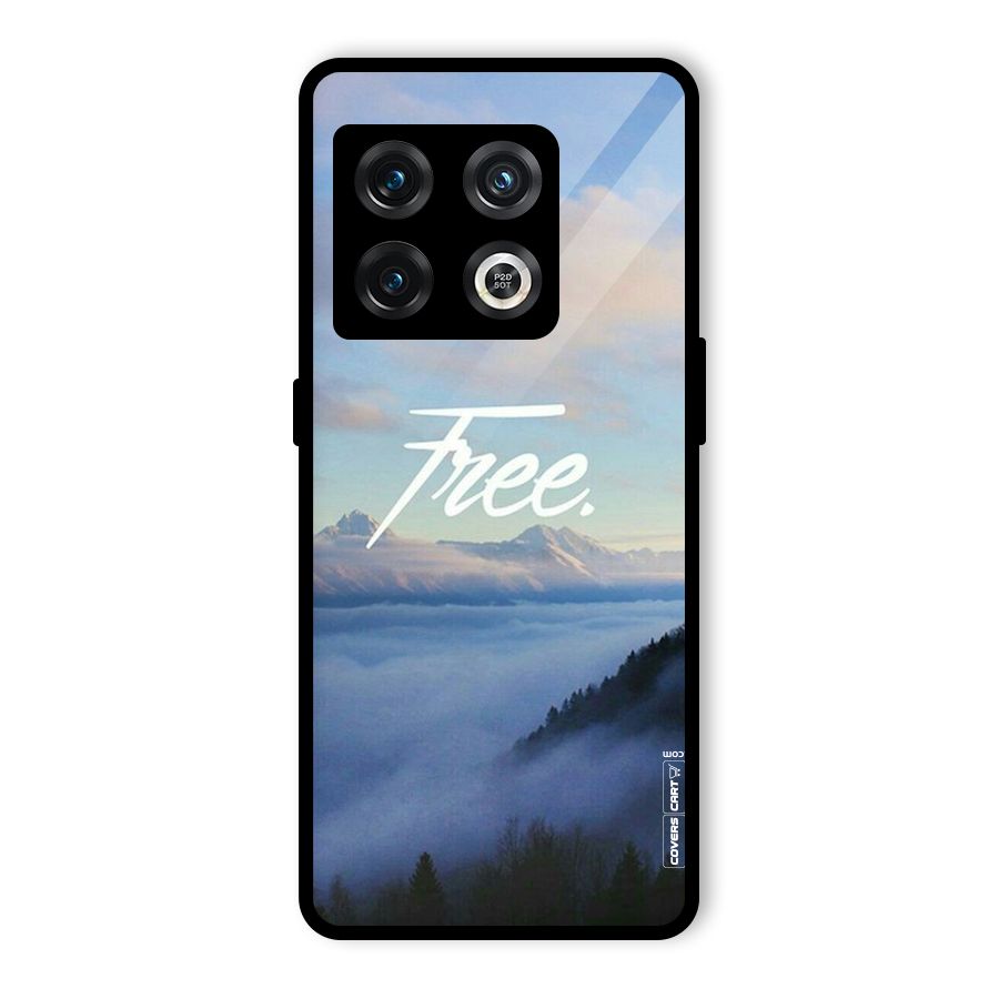 Cloudy Free Glass Back Case for OnePlus 10 Pro 5G