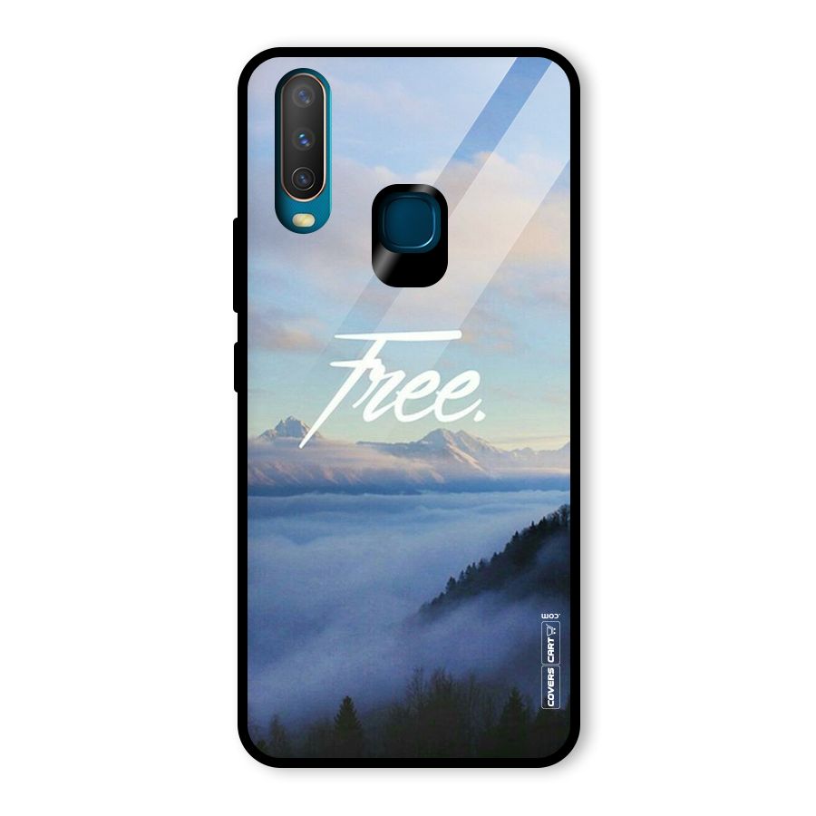 Cloudy Free Glass Back Case for Vivo U10