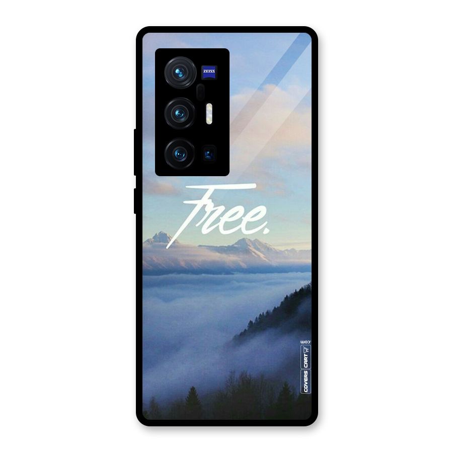 Cloudy Free Glass Back Case for Vivo X70 Pro Plus