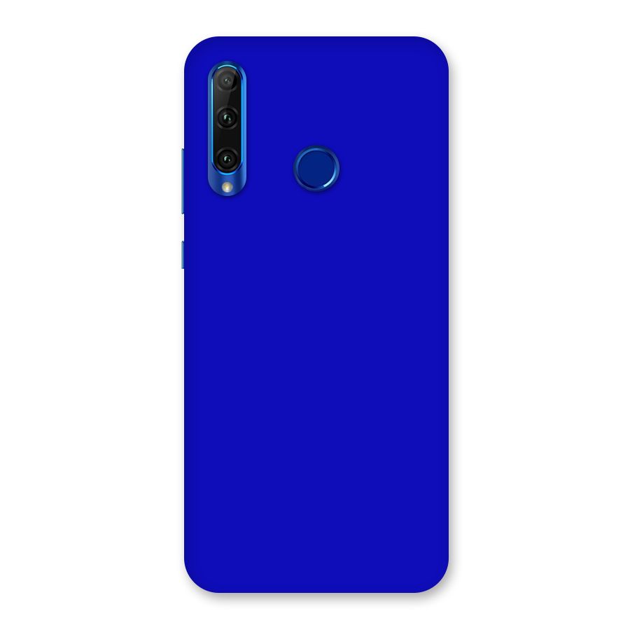 Cobalt Blue Back Case for Honor 20i