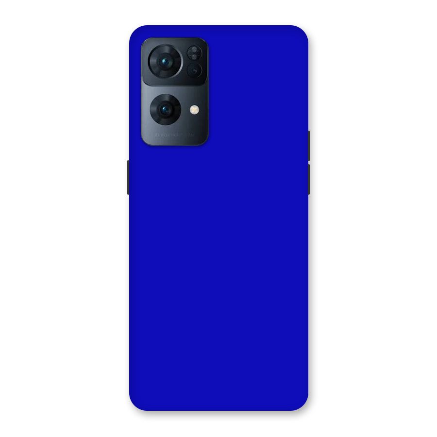 Cobalt Blue Back Case for Oppo Reno7 Pro 5G
