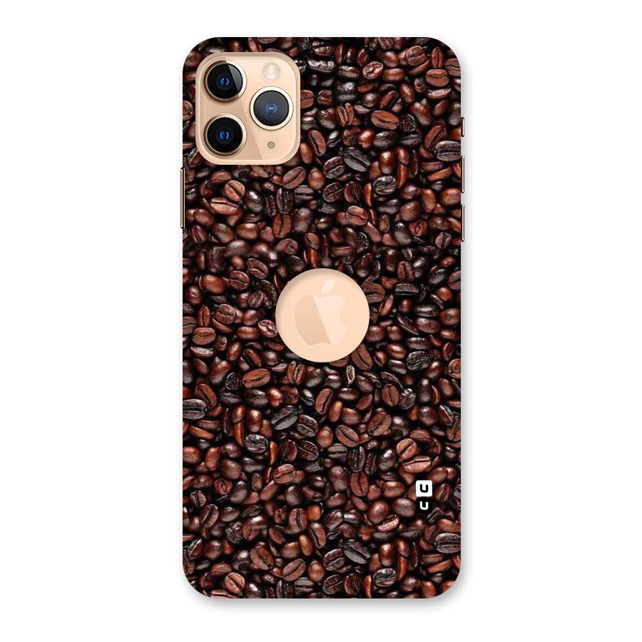 Cocoa Beans Back Case for iPhone 11 Pro Max Logo Cut