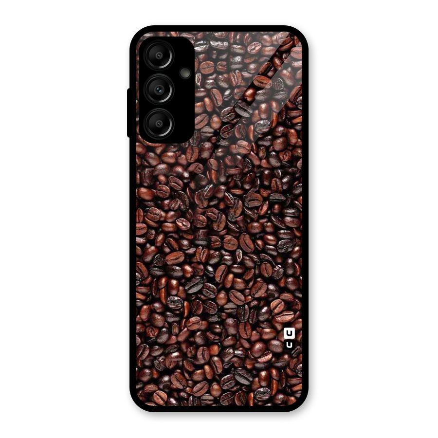 Cocoa Beans Glass Back Case for Galaxy A14 5G