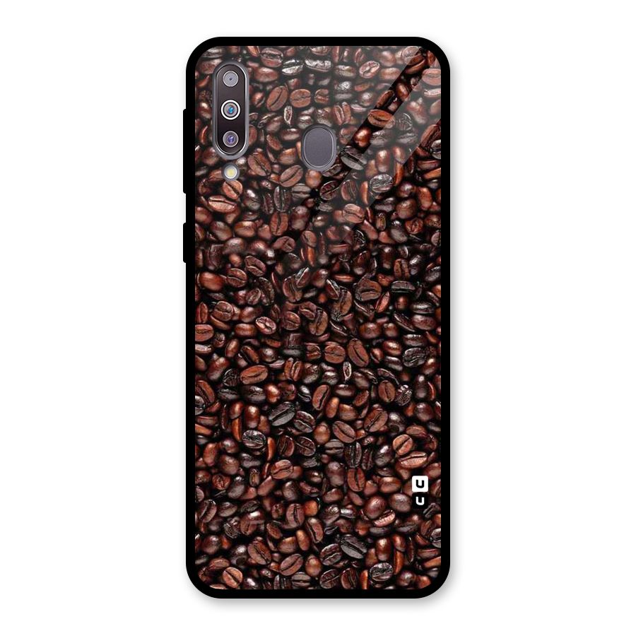 Cocoa Beans Glass Back Case for Galaxy M30