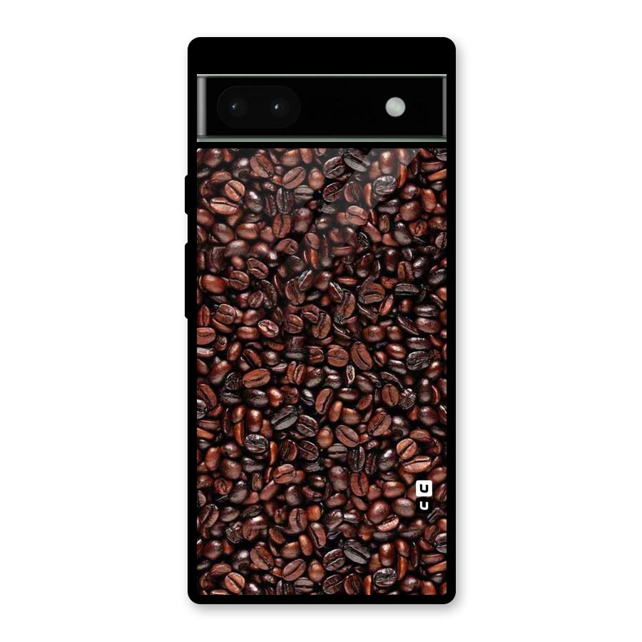 Cocoa Beans Glass Back Case for Google Pixel 6a