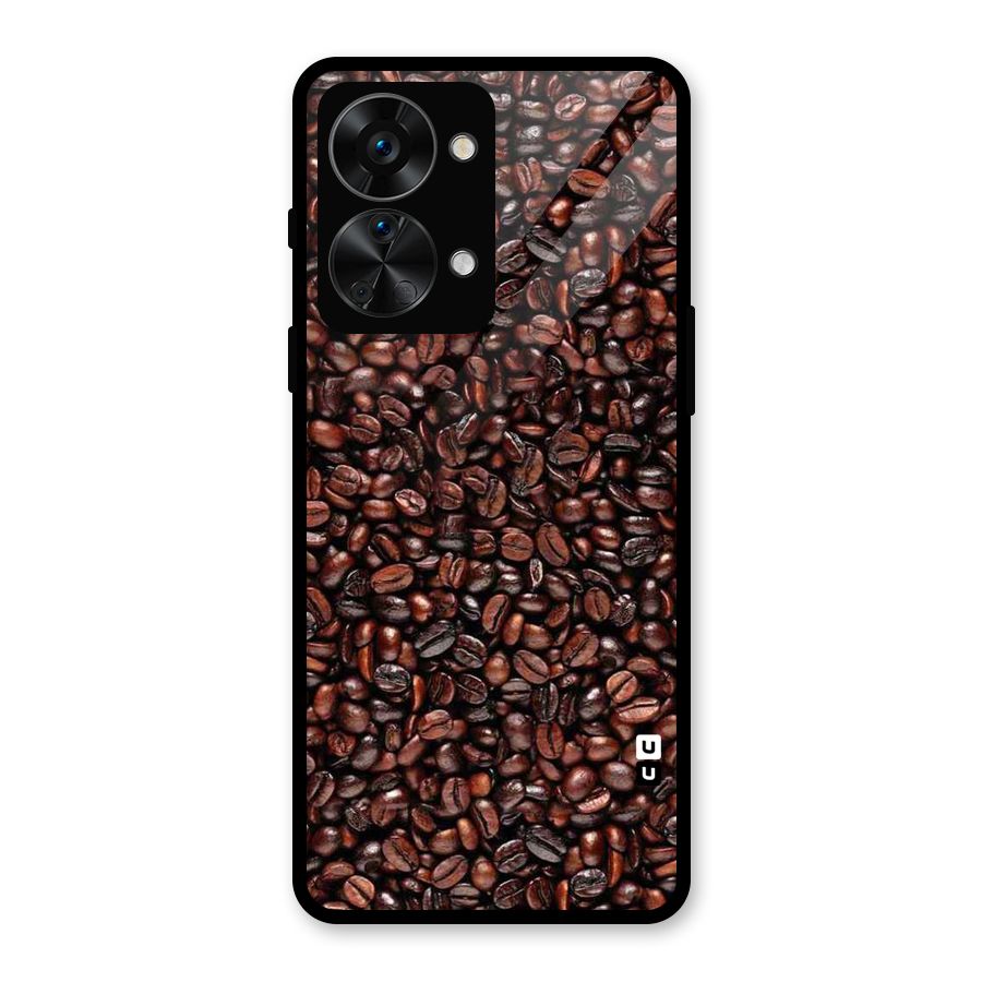 Cocoa Beans Glass Back Case for OnePlus Nord 2T