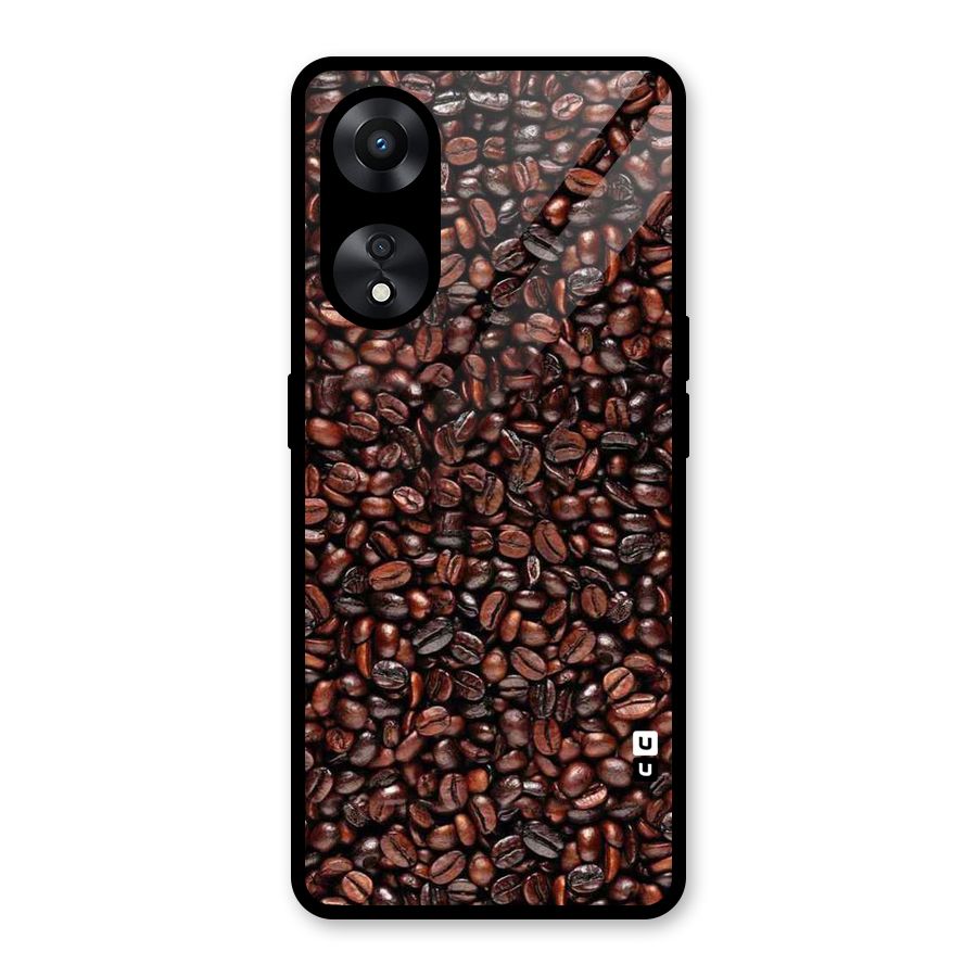 Cocoa Beans Glass Back Case for Oppo A78