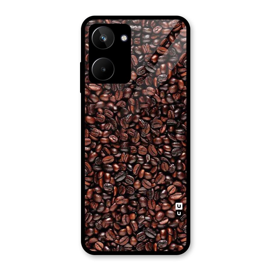 Cocoa Beans Glass Back Case for Realme 10