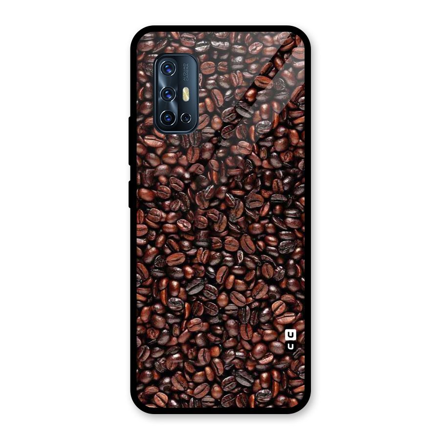 Cocoa Beans Glass Back Case for Vivo V17