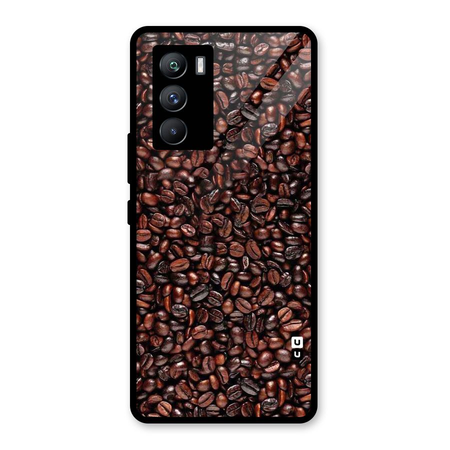 Cocoa Beans Glass Back Case for Vivo iQOO 9 SE