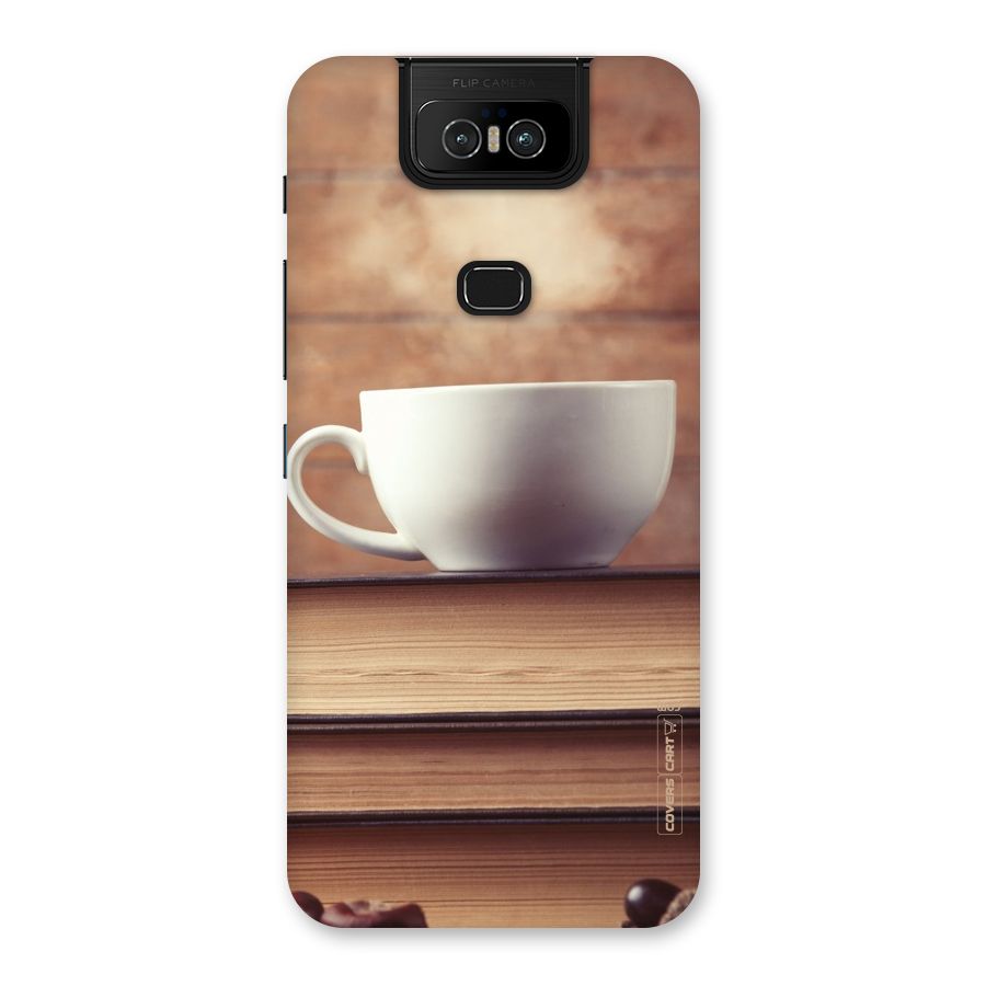 Coffee And Bookworm Back Case for Zenfone 6z