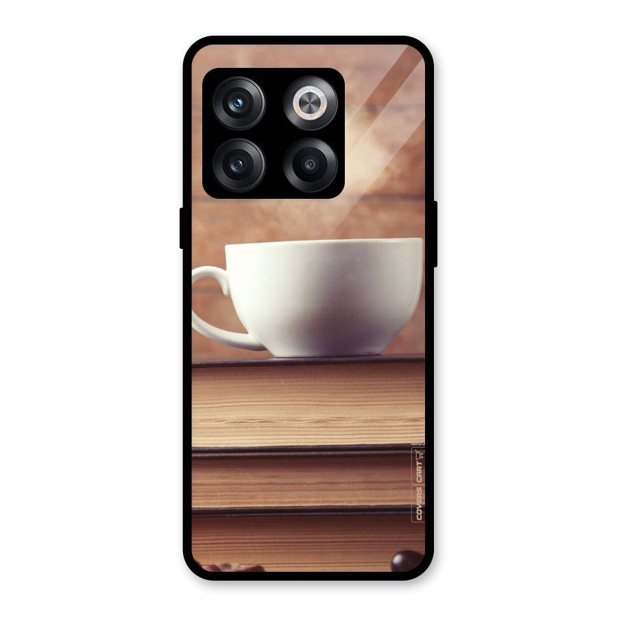 Coffee And Bookworm Glass Back Case for OnePlus 10T