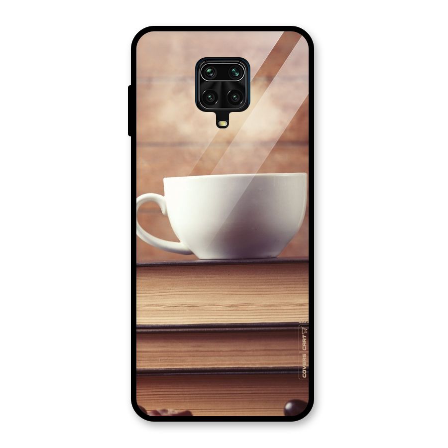 Coffee And Bookworm Glass Back Case for Redmi Note 10 Lite