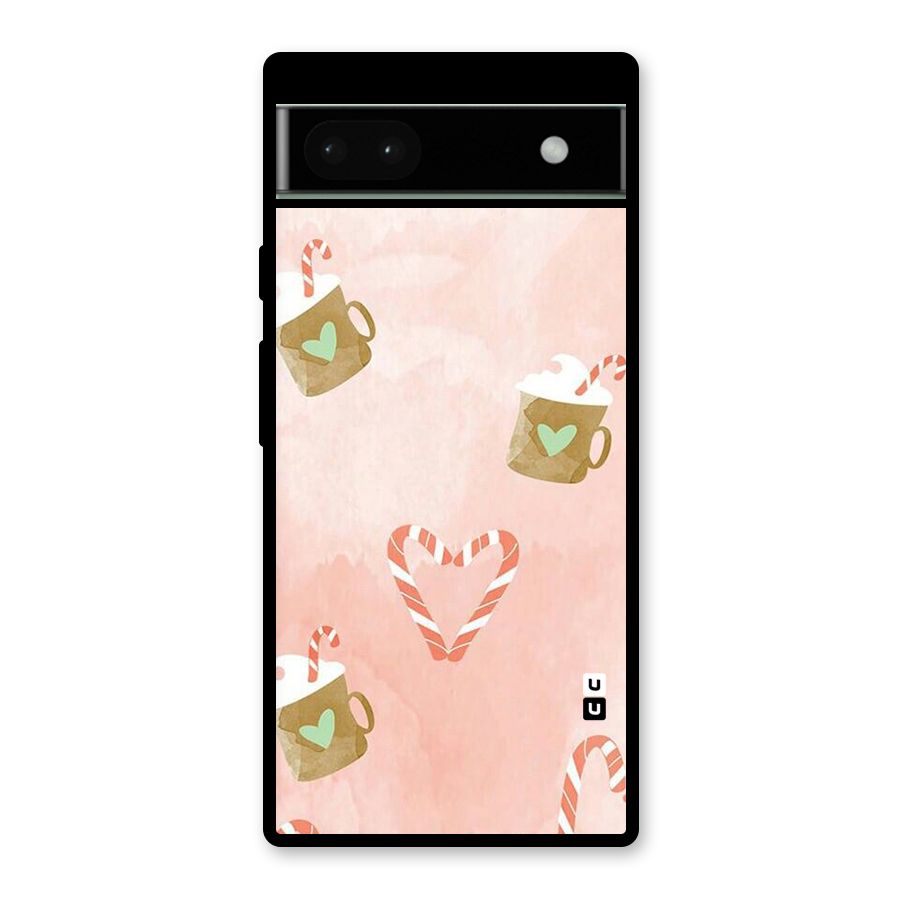 Coffee And Candies Glass Back Case for Google Pixel 6a