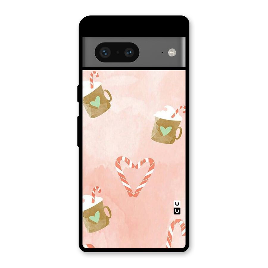 Coffee And Candies Glass Back Case for Google Pixel 7