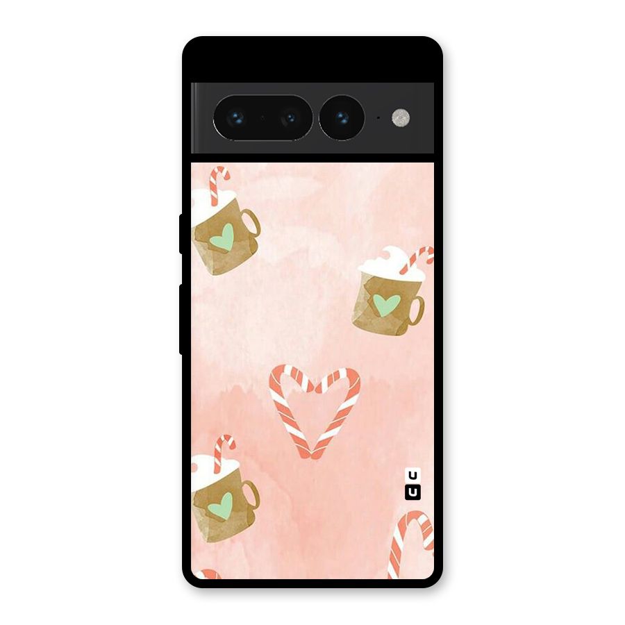 Coffee And Candies Glass Back Case for Google Pixel 7 Pro