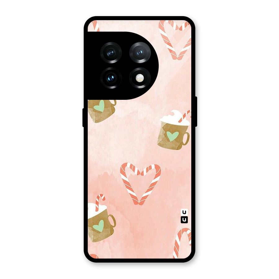 Coffee And Candies Glass Back Case for OnePlus 11