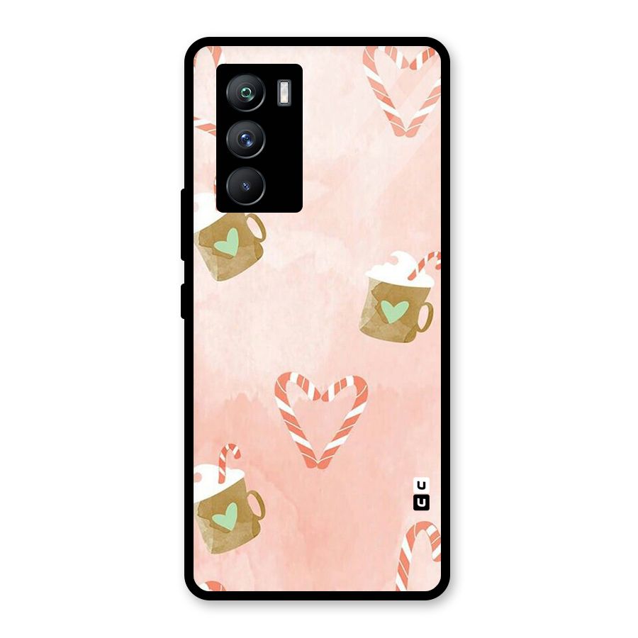 Coffee And Candies Glass Back Case for Vivo iQOO 9 SE