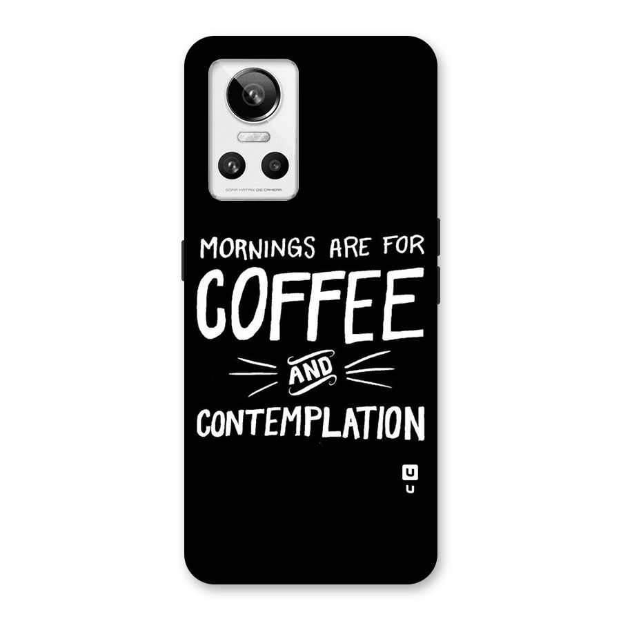 Coffee And Contemplation Back Case for Realme GT Neo 3