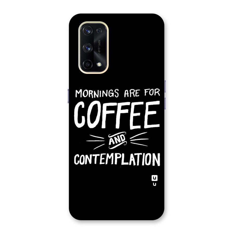 Coffee And Contemplation Glass Back Case for Realme X7 Pro