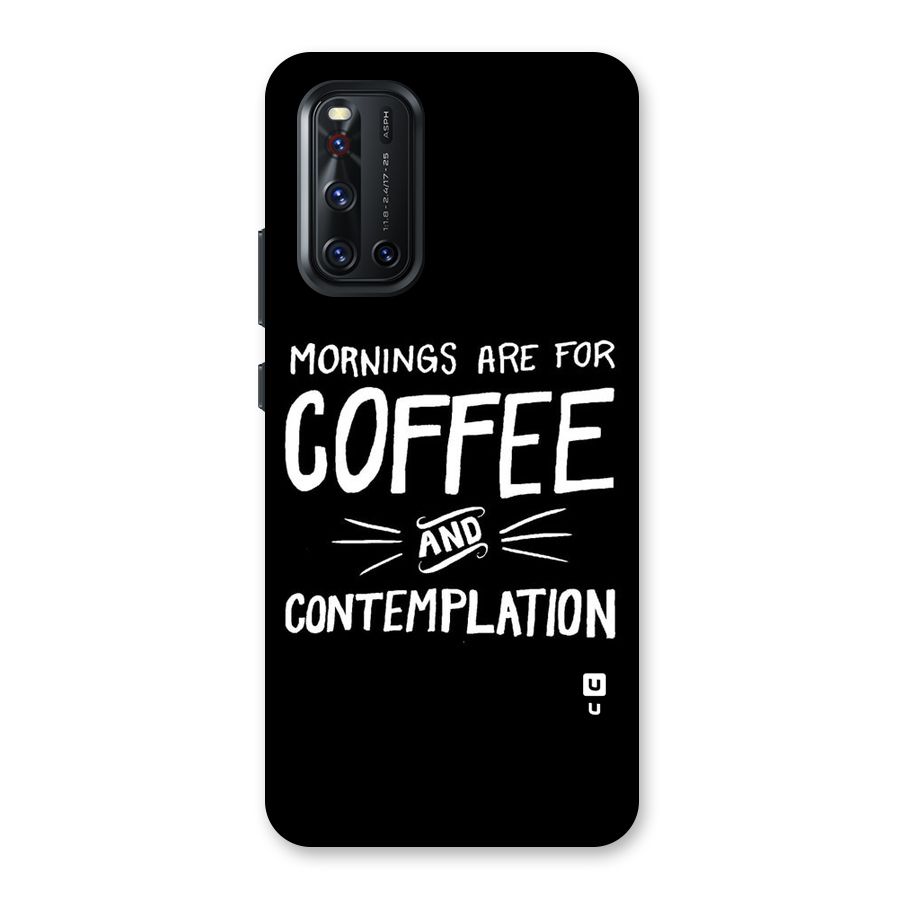 Coffee And Contemplation Back Case for Vivo V19
