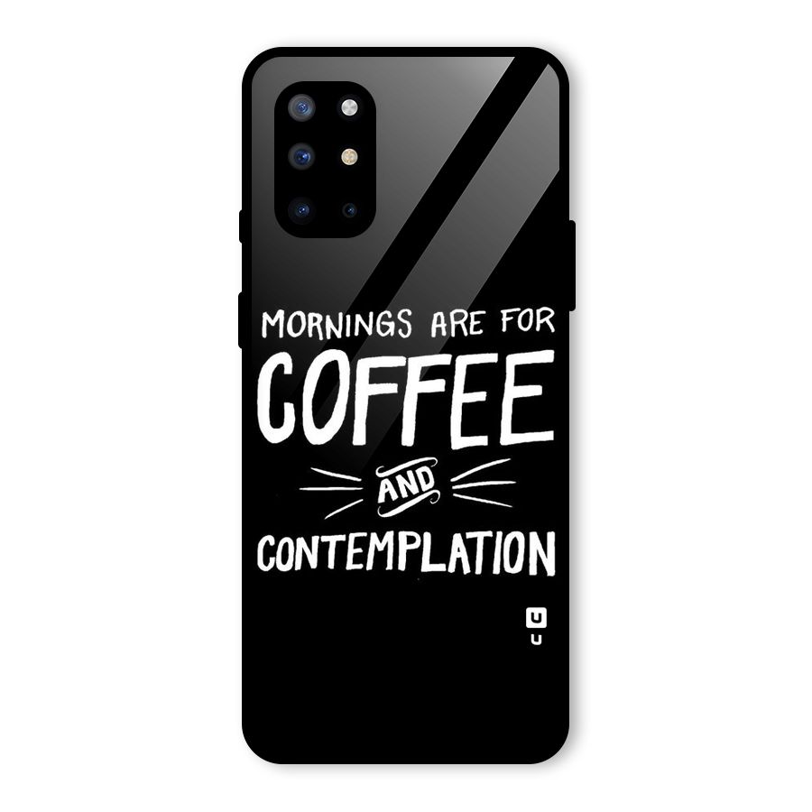 Coffee And Contemplation Glass Back Case for OnePlus 8T